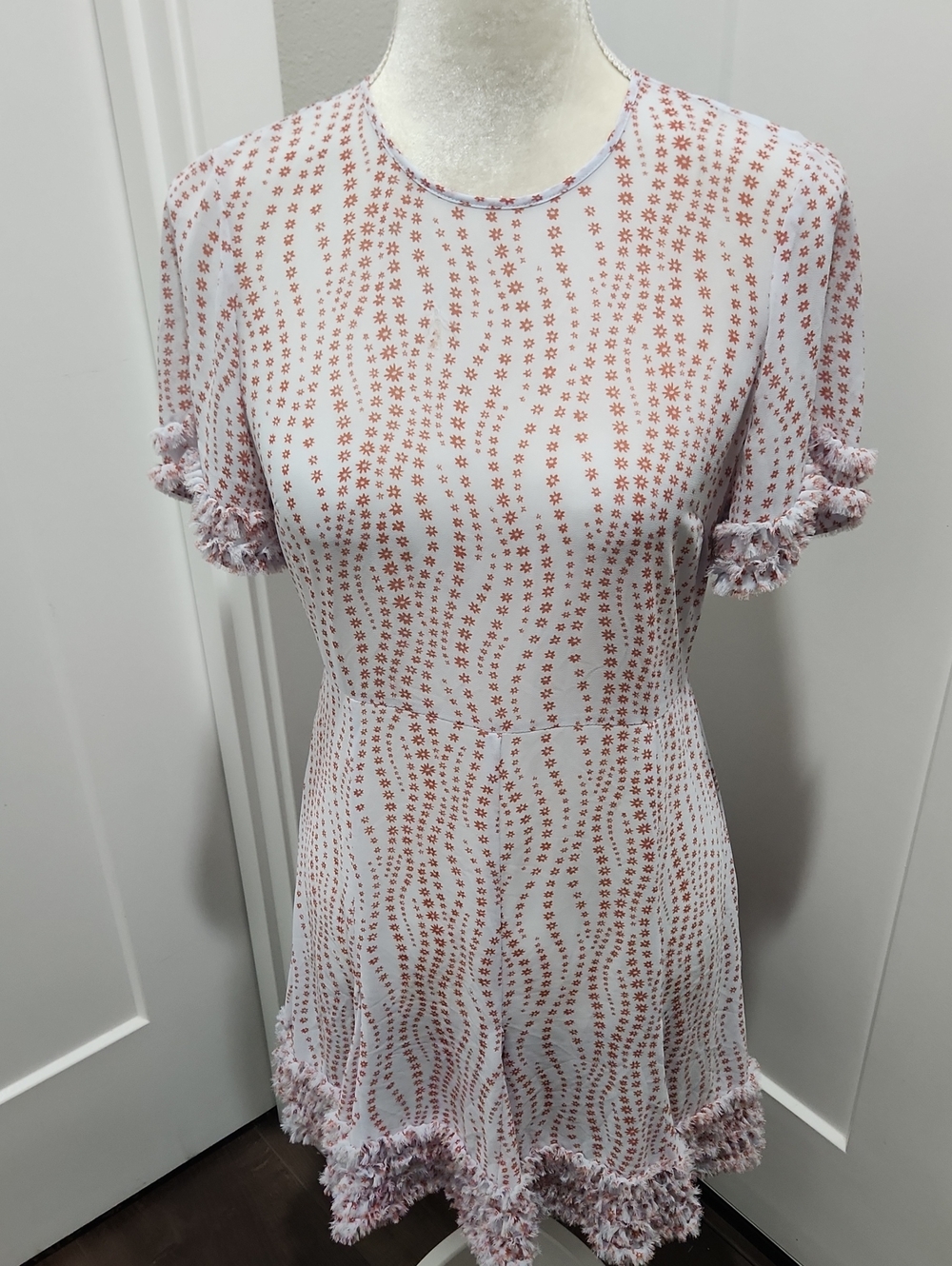 Cinq à Sept Soft Ashton Floral Print Dress Sz 4